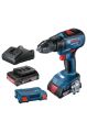 Bosch Professional GSR 18V-50 Çift Akülü 2 Ah + 5 Ah Vidalama Makinesi 06019H5003