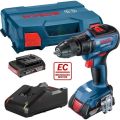 Bosch GSR 18V-50 Çift Akülü 2 Ah + 5 Ah Vidalama Makinesi