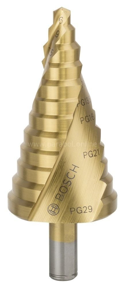 Bosch - HSS-TiN 12 Kademeli Matkap Ucu PG7-PG29 2608587435