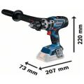Bosch GSB 18V-150 C Çift Akülü 8 Ah Darbeli Vidalama Makinesi 06019J5105