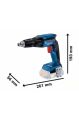 Bosch GTB 185-LI Çift Akülü 2 Ah Alçıpan Vidalama Makinesi 06019K7020