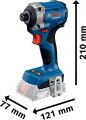 Bosch Professional GDR 18V-215 4 Ah Çift Akülü Darbeli Somun Sıkma