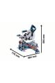 Bosch Professional GCM 18V-216 D Aküsüz Gönye Testere
