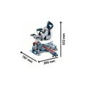 Bosch Gcm 18V-254 D Gönye Kesme Makinesi Solo
