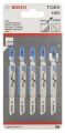 Bosch - Ekonomik Seri Metal İçin T 118 G Dekupaj Testeresi Bıçağı - 5'Li Paket 2608631012