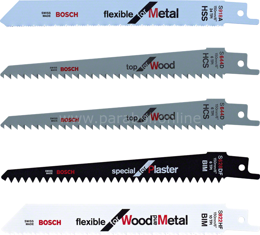 Bosch KEO 5'li Ahsap bıçak seti F016800307
