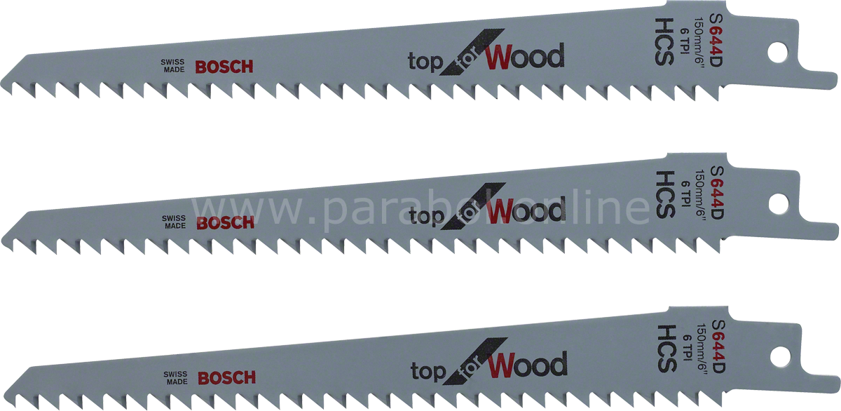 Bosch KEO 3'lü Ahsap bıçak seti F016800303
