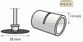 Dremel MAX  EZ SpeedClic: Metal Kesme Diskleri 12'li Paket (SC456DM) 2615S456DM