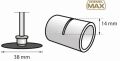 Dremel MAX  EZ SpeedClic: Metal Kesme Diskleri 12'li Paket (SC456DM) 2615S456DM