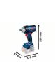Bosch GDS 18V-400 + GSB 18V-50 Çift Akülü Elektrikli El Aletleri Seti