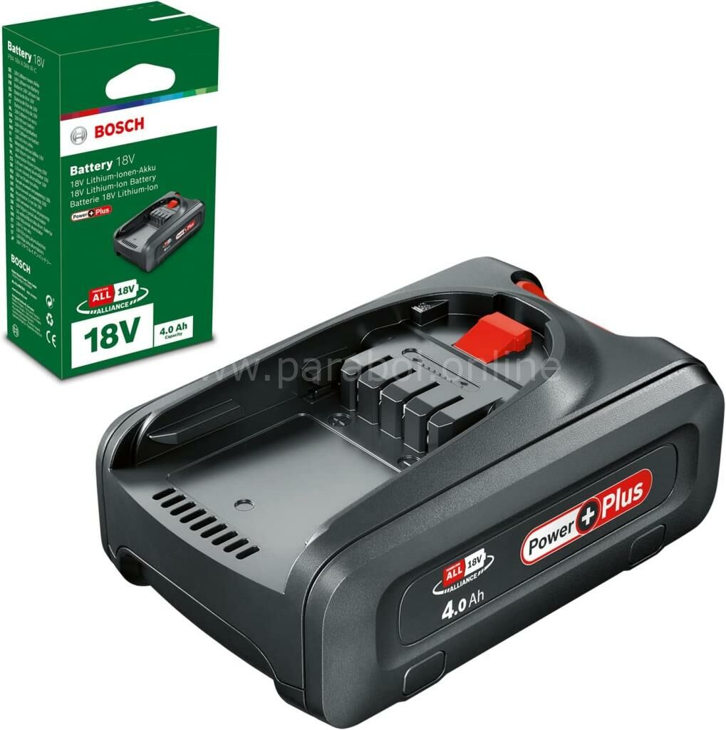 Bosch Akü paketi PBA 18V 4,0Ah W-C Power Plus 1607A350T0
