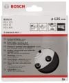 Bosch - 125 mm Zımpara Tabanı Sert (PEX) 2608601063