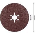 Bosch R781 Expert 100 mm 60 Kum Metal Disk Zımpara 25'li 2608621789