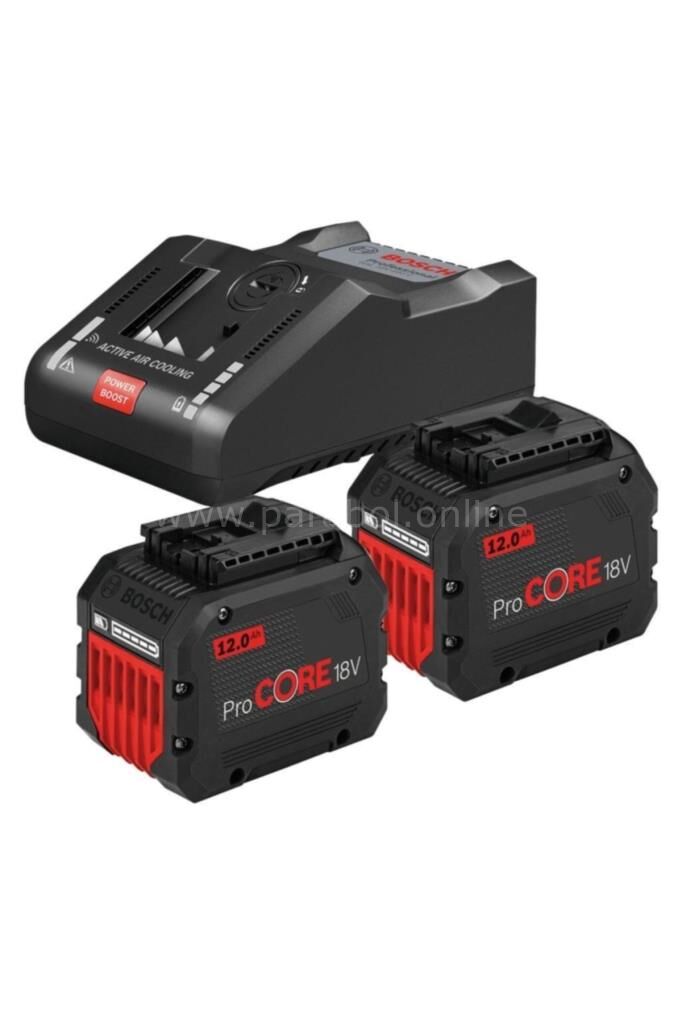 Bosch Professional ProCore 18V 2x12 Ah Akü Şarj Cihazı Seti 1600A016GY