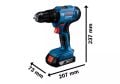 Bosch Professional Gsb 183 Lı Akülü Darbeli Vidalama 2A Çift Akü