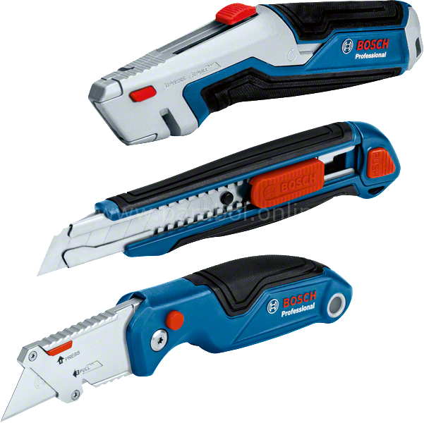Bosch Profesyonel Maket Bıçağı Seti 3 Parça 1600A027M4
