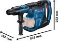 Bosch GBH 18V-40 C Çift Akülü 8 Ah Kırıcı-Delici