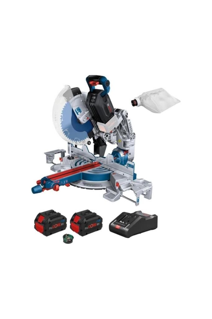 Bosch Professional GCM 18V-305 GDC Çift Akülü 12 Ah Gönye Testere