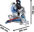 Bosch Professional GCM 18V-305 GDC Çift Akülü 12 Ah Gönye Testere