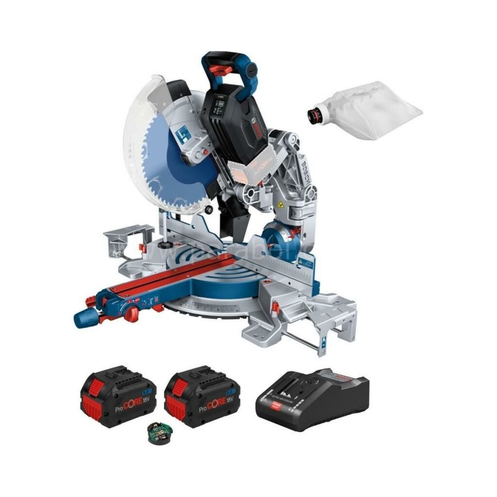 Bosch GCM 18V-305 GDC Çift Akülü 12 Ah Gönye Testere