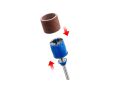 DREMEL® EZ SpeedClic: zımparalama mandreni ve zımparalama bandı (SC407) 2615S407JA