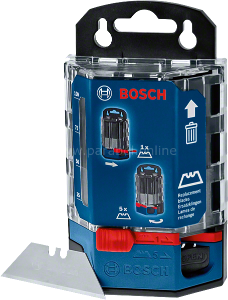 Bosch Profesyonel Maket Bıçağı Yedeği 50 Parça 1600A01V3J