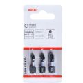 Impact Yıldız Bits Uç PH1/2/3X25 mm 3lü 2608522470