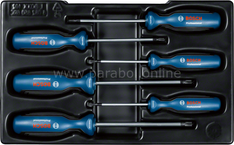 Bosch Profesyonel Torx Tornavida Seti 6 Parça 1600A01V09