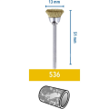 DREMEL® Pirinç fırça 13 mm (536) 26150536JA