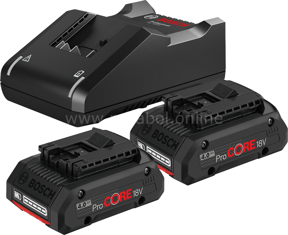 Bosch Professional 18V 2x4A ProCORE Akü Şarj Cihazı Seti 1600A01BA3