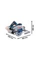 Bosch Profesyonel Gks 18V-68 Gc Solo Akülü Daire Testere (aküsüz)  06016B5100