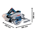 Bosch Profesyonel Gks 18V-68 Gc Solo Akülü Daire Testere (aküsüz)  06016B5100