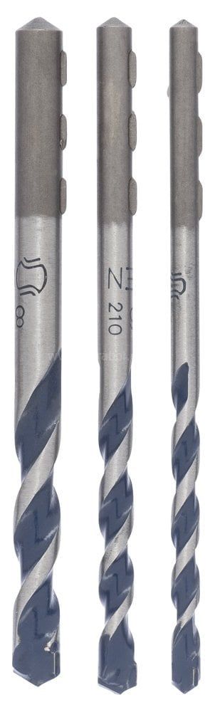 Bosch - cyl-5 Serisi, Blue Granite Turbo Beton Matkap Ucu 3'lü 5-6-8 mm 2608588164