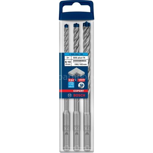 Bosch Expert Sds Plus-7x Kırıcı Delici Delme Ucu Seti 6/8/10 mm 3 Parça
