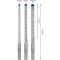 Bosch Expert Sds Plus-7x Kırıcı Delici Delme Ucu Seti 6/8/10 mm 3 Parça