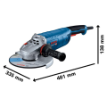 Bosch Professional GWS 27-230 J 2700 W Taşlama Makinesi 06018C5320