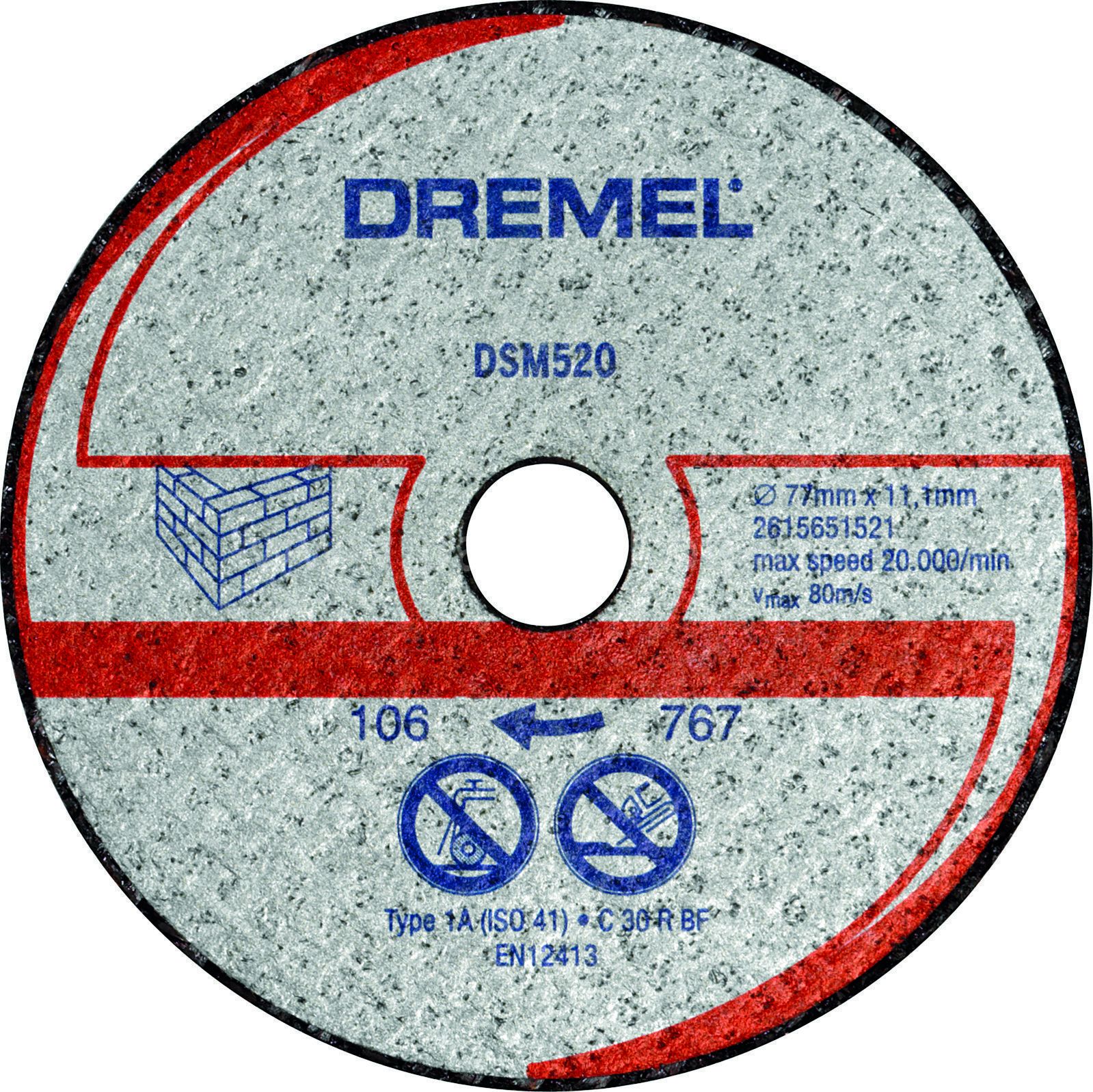 DREMEL® DSM20 duvar kesme diski (DSM520) 2615S520JA