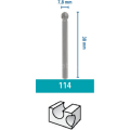 DREMEL® Yüksek Devirli Kesici 7,8 mm (114) 26150114JA