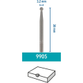 DREMEL® Tungsten Karpit Kesici top uçlu 3,2 mm (9905) 2615990532