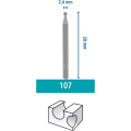 DREMEL® Gravür Kesici 2,4 mm (107) 26150107JA