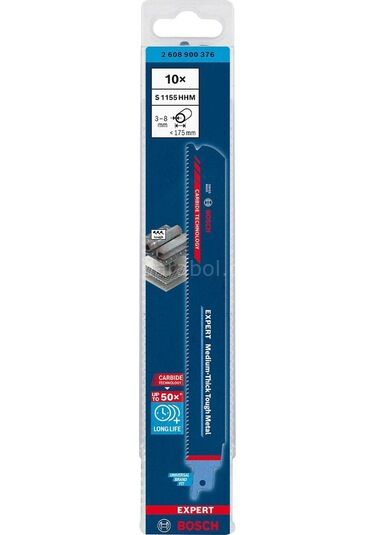 Expert Panter Testere Mediumthicktoughmetal S1155HHM 10'lu