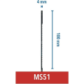 DREMEL® Moto-Saw genel amaçlı ahşap kesme testere bıçağı (MS51) 2615MS51JA