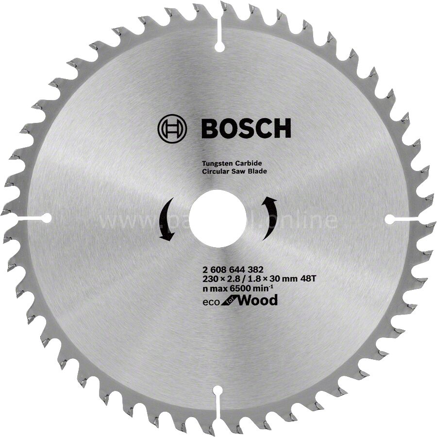 Bosch - Optiline Eco Serisi Ahşap için Daire Testere Bıçağı 230*30 48 Diş 2608644382