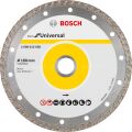 Bosch - Ekonomik Seri 9+1 Genel Yapı Malzemeleri İçin Elmas Kesme Diski 180 mm Turbo 2608615047
