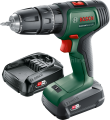 Bosch UniversalImpact 18 Çift Akülü Darbeli Delme Vidalama Makinesi (2 x 1,5Ah) 06039D4102