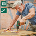 Bosch EasyDrill 1200 Akülü Delme Vidalama Makinesi + GAL 1210 CV + Aksesuar Seti (Çift Akülü) 06039D3007