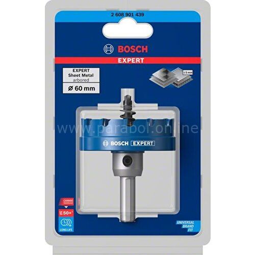 Expert Sheet Metal Delik Açma Testeresi 60 mm