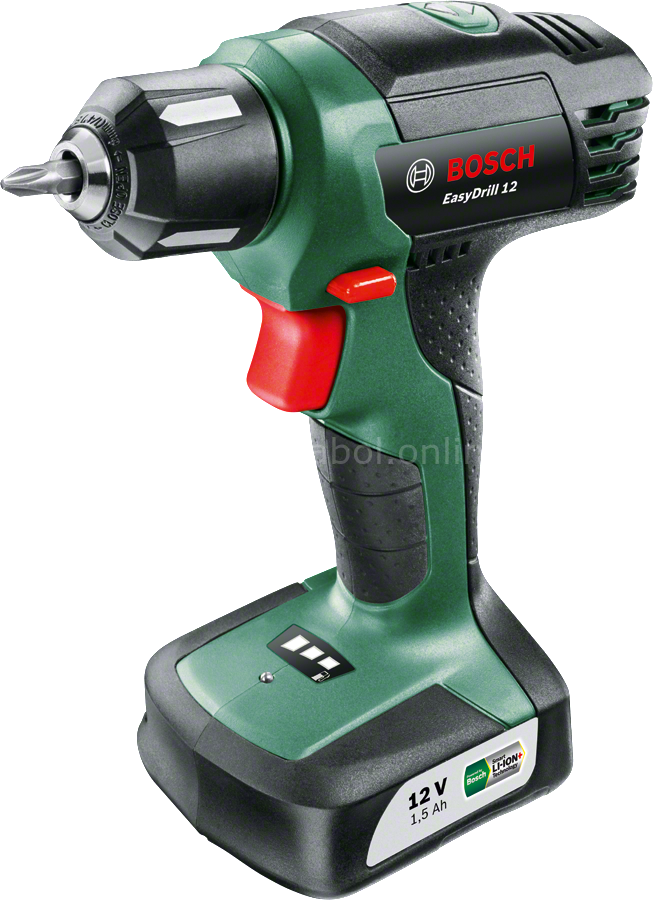 Bosch EasyDrill 12 Akülü Delme Vidalama Makinesi (1,5 Ah Entegre Akü) SoftBag Çanta 06039B3000