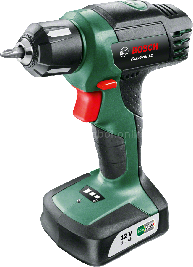 Bosch EasyDrill 12 Akülü Delme Vidalama Makinesi (1,5 Ah Entegre Akü) SoftBag Çanta 06039B3000