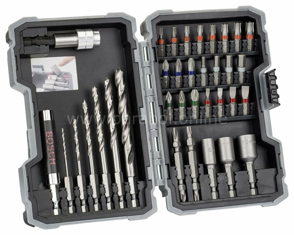 Bosch - Profesyonel 35 Parça Ahşap için Delme ve Vidalama Seti